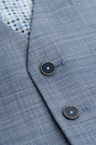 Cavani Camden Blue Waistcoat Wedding Vest CAVANI