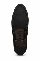 PABLO Men’s Brown Real Suede Leather Tassel Loafers Sartorial Shoes