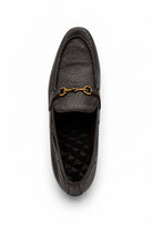 FAZIO Men’s Brown Soft Grain Genuine Leather Snaffle Bit Loafers Sartorial Shoes