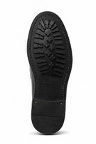 ASCOT Men’s Black Snake-Effect Leather Snaffle Loafers Sartorial Shoes